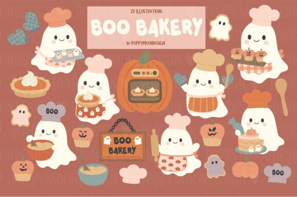 Boo Bakery Clipart Set: A Practical Review for Creators
