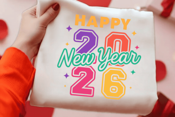 Happy NEW Year PNG 2026 Design