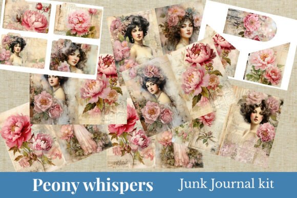 Peony Whispers Junk Journal Kit: A Practical Evaluation