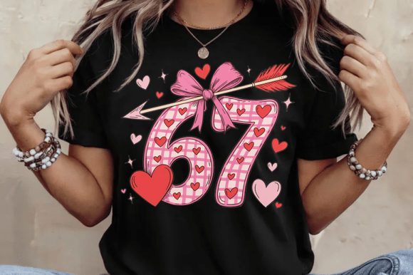 Valentine PNG and Six Seven Valentine PNG Designs