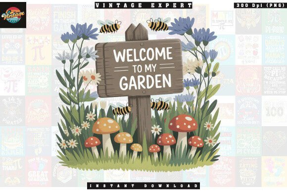 Watercolor Garden Sign with Bees Clipart: A Guide to Quality and Usage